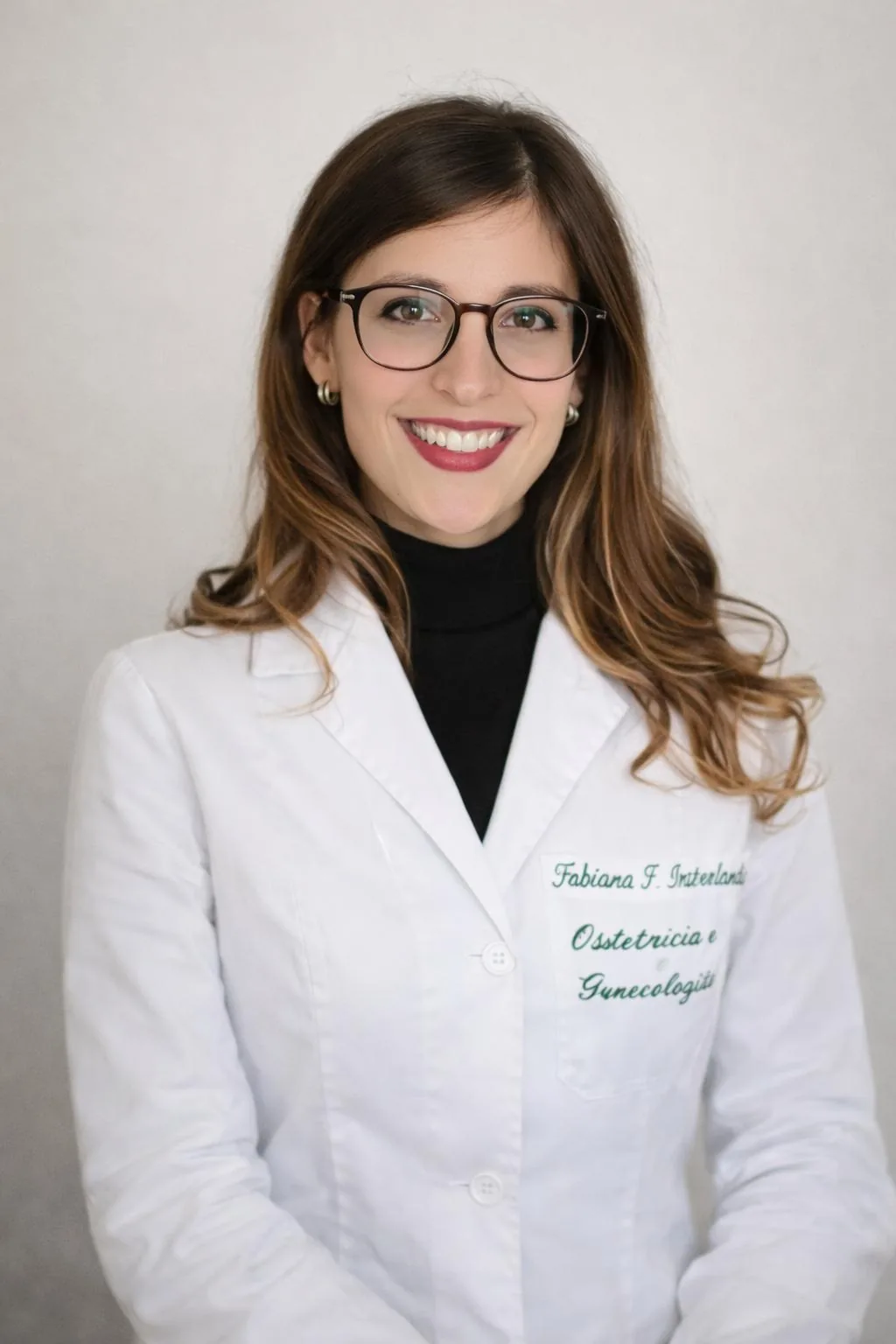 Ritratto della Dott.ssa Fabiana Interlandi, specialista in Ginecologia e Ostetricia